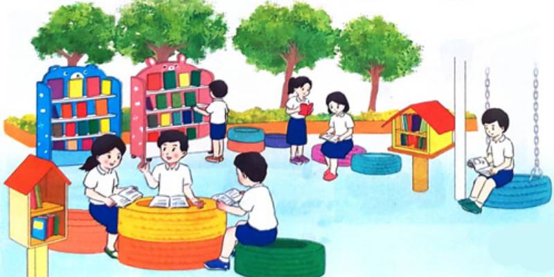 Bài tiếng Việt lớp 2 góc nhỏ yêu thương. (Ảnh: Sưu tầm Internet)