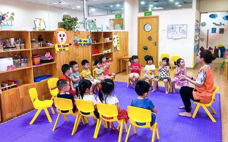Chất lượng dạy học ảnh hưởng đến học phí trường mầm non tư thục. (Ảnh: Sưu tầm Internet)