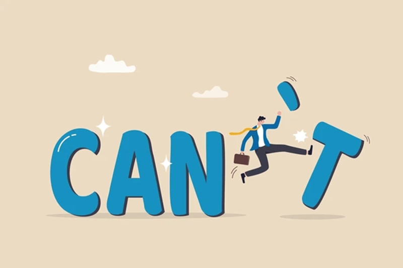 Cấu trúc “can” và “can’t”. (Ảnh: Sưu tầm Internet)