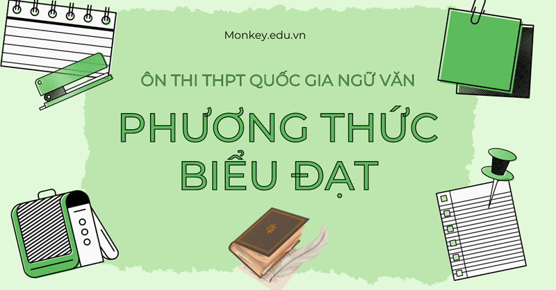 Các phương thức biểu đạt. (Ảnh: Sưu tầm Internet)