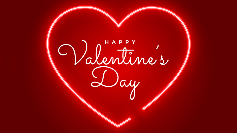 Lời chúc Valentine cho người yêu ở xa bằng tiếng Anh. (Ảnh: Sưu tầm Internet)