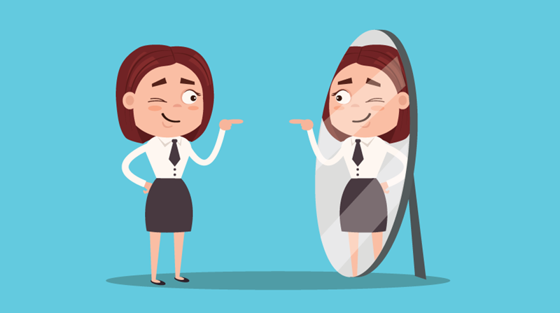 Tự nói chuyện với bản thân. (Ảnh: Sưu tầm Internet)