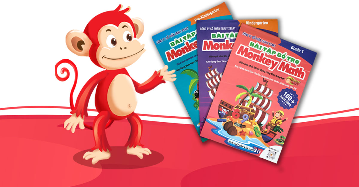 Monkey Math - To&aacute;n Tiếng Anh Chuẩn Mỹ