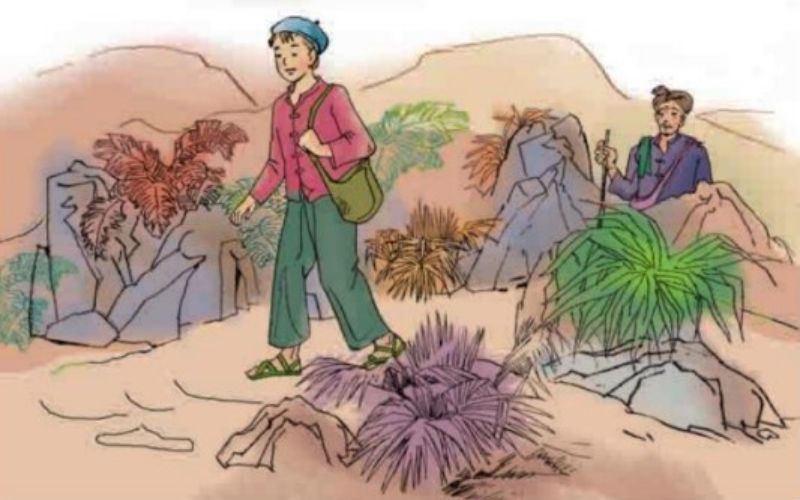 Bài người liên lạc nhỏ lớp 3. (Ảnh: Chụp SGK trang 112)