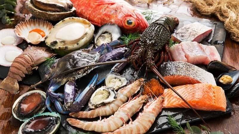 Nguồn protein từ thủy hải sản. (Ảnh: Sưu tầm Internet)