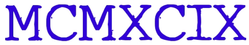 Nắm chắc quy tắc viết số la mã 1999 (Nguồn ảnh: Sưu tầm internet)