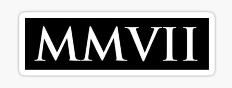 Viết số la mã 2007 như thế nào? (Nguồn ảnh: Sưu tầm internet)