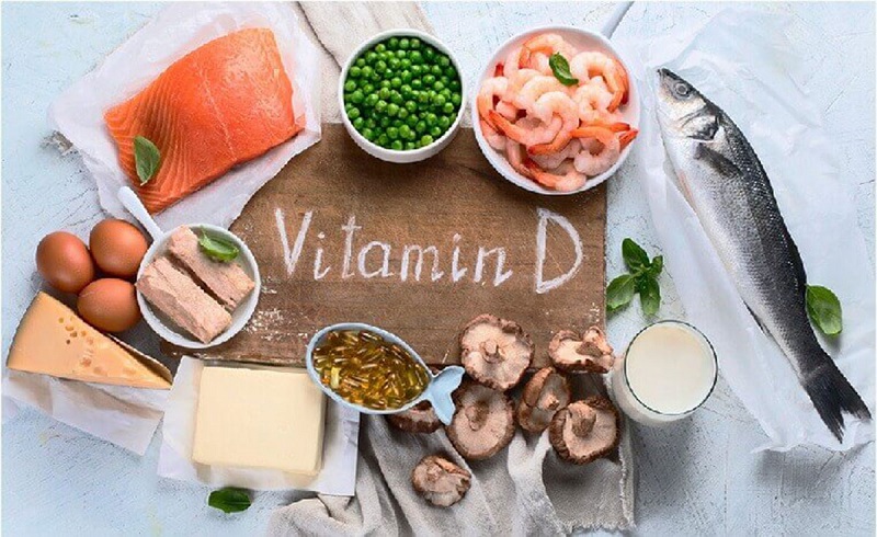 Một số thực phẩm giàu vitamin D và omega 3. (Ảnh: Sưu tầm Internet)