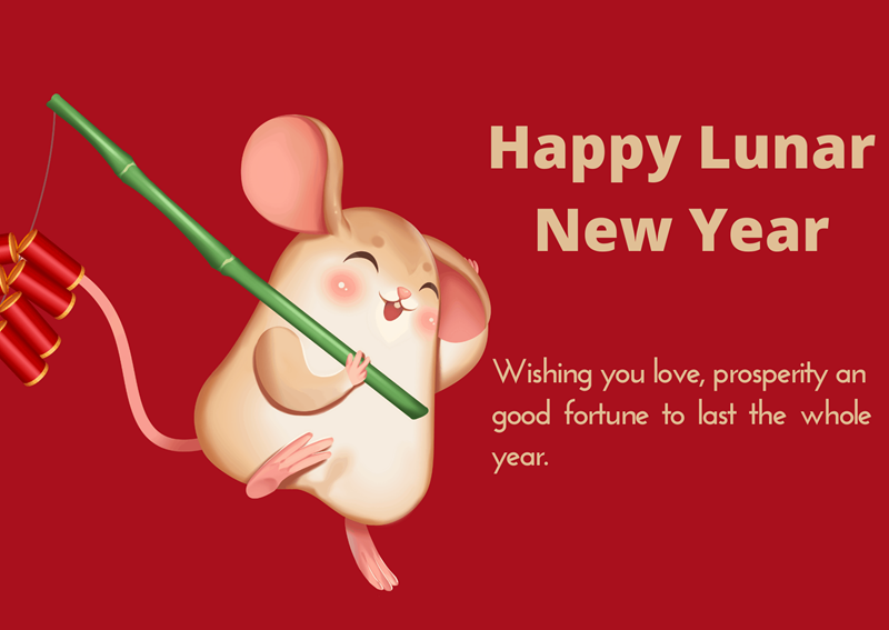 Lời ch&uacute;c Tết cho gia đ&igrave;nh & người th&acirc;n bằng tiếng Anh. (Ảnh: Sưu tầm Internet)