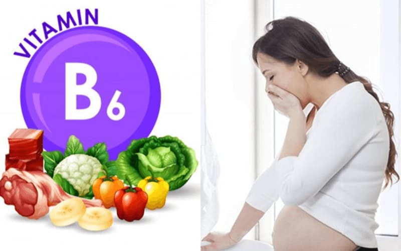Vitamin B6 làm giảm chứng buồn nôn trong thai kỳ. (Ảnh: Sưu tầm Internet)