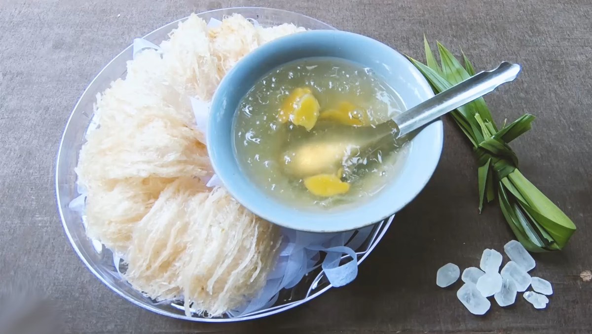 Giá trị dinh dưỡng của tổ yến. (Ảnh: Sưu tầm Internet)