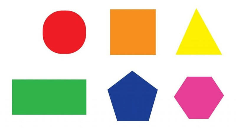 Giúp bé nhận biết các hình dạng. (Ảnh: Sưu tầm Internet)