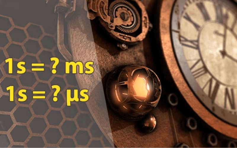 Đổi đơn vị giây. (Ảnh: Sưu tầm Internet)