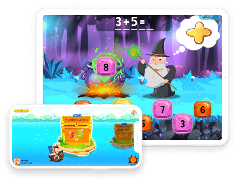 Lợi ích mà Monkey Math hứa hẹn mang đến cho trẻ là vô cùng lớn. (Ảnh: Monkey)