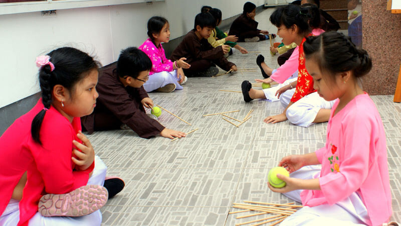 Trò chơi que tính dành cho bé. (Ảnh: Sưu tầm Internet)