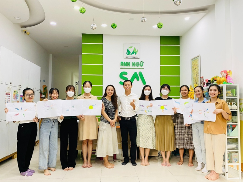 Trung tâm tiếng Anh Đà Nẵng SM (SM English Center). (Ảnh: Kiddihub.com)