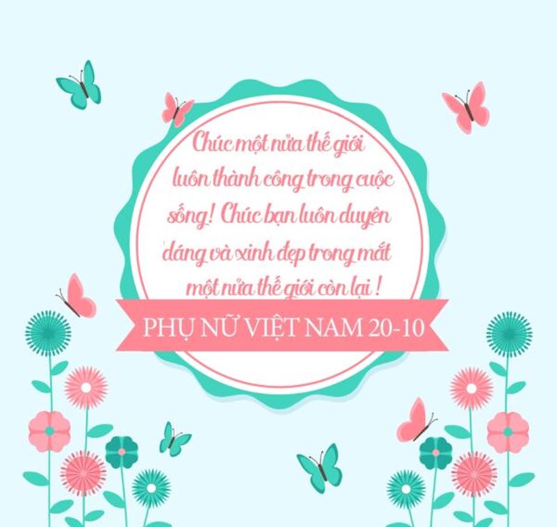 Lời chúc mừng dành cho đồng nghiệp bạn bè. (Ảnh: Internet)