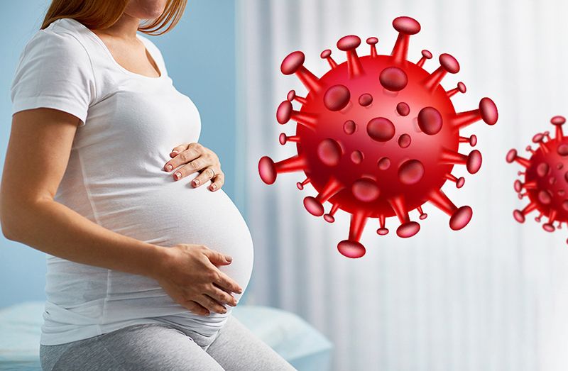 Nhiễm Rubella khi mang thai là một trong những nguyên nhân gây tật đầu nhỏ ở thai nhi. (Ảnh: Sưu tầm Internet)