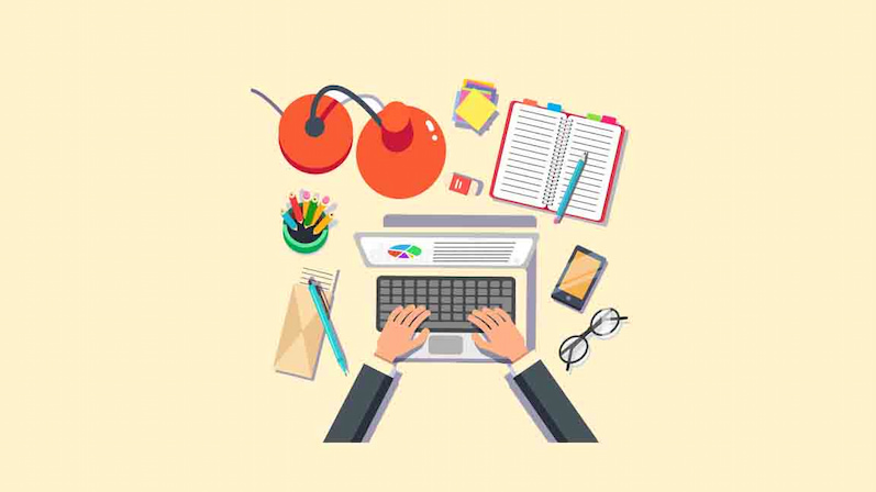 Có nhiều khóa học luyện viết tiếng Anh online để bản tham khảo. (Ảnh: Sưu tầm Internet)