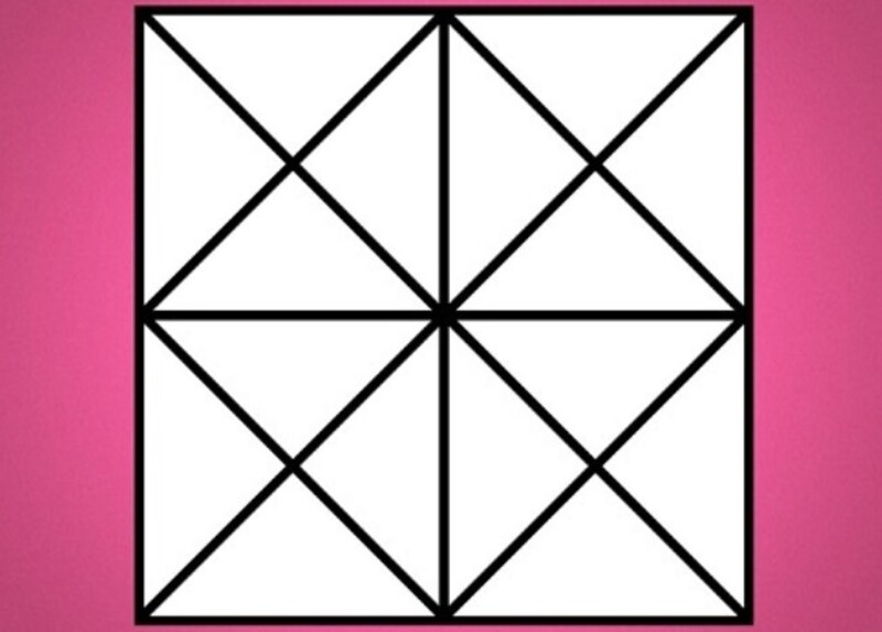 Có bao nhiêu hình vuông? hình tam giác? (Nguồn ảnh: Sưu tầm internet)