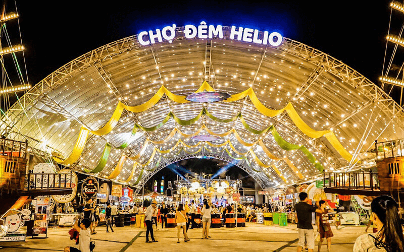 Những địa điểm du lịch Đà Nẵng nhộn nhịp về đêm. (Ảnh: Sưu tầm Internet)