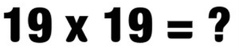 Dạng toán tính nhẩm với phép nhân. (Ảnh: Sưu tầm internet)