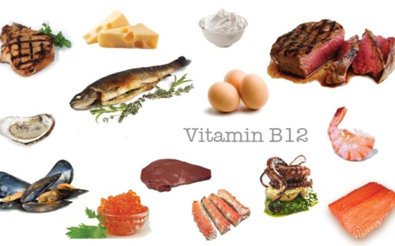 Các thực phẩm giúp bổ sung vitamin B12. (Ảnh: Sưu tầm internet)