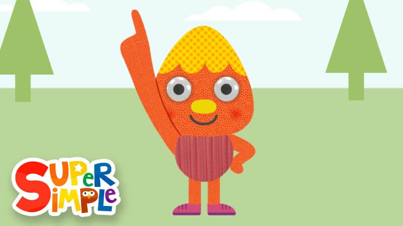 One Little Finger là bài hát giúp bé học tiếng Anh về bộ phận cơ thể. (Ảnh: Sưu tầm Internet)