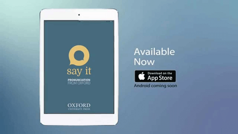 Say It: English Pronunciation. (Ảnh: Sưu tầm Internet)