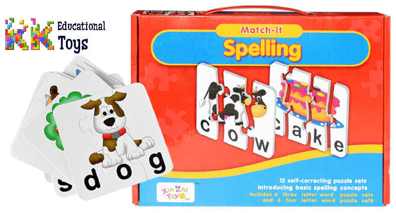 Bài tập tiếng anh cho bé 4 tuổi ghép hình và từ tương ứng. (Ảnh: Sưu tầm Internet)