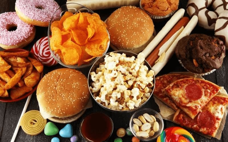 Nguồn thức ăn chứa carbohydrate xấu. (Ảnh: Sưu tầm Internet)
