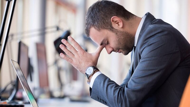 Nhiều lý do khiến đàn ông gặp áp lực trong công việc. (Ảnh: Sưu tầm Internet)
