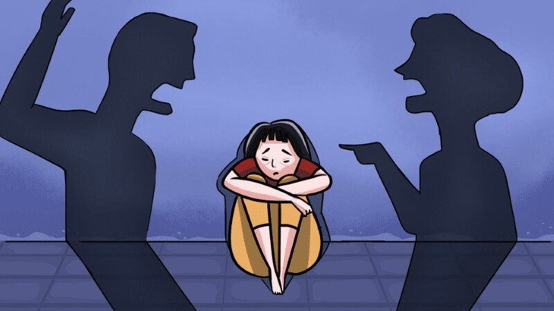 Không dành đủ thời gian cho gia đình khiến gia đình rạn nứt. (Ảnh: Sưu tầm Internet)