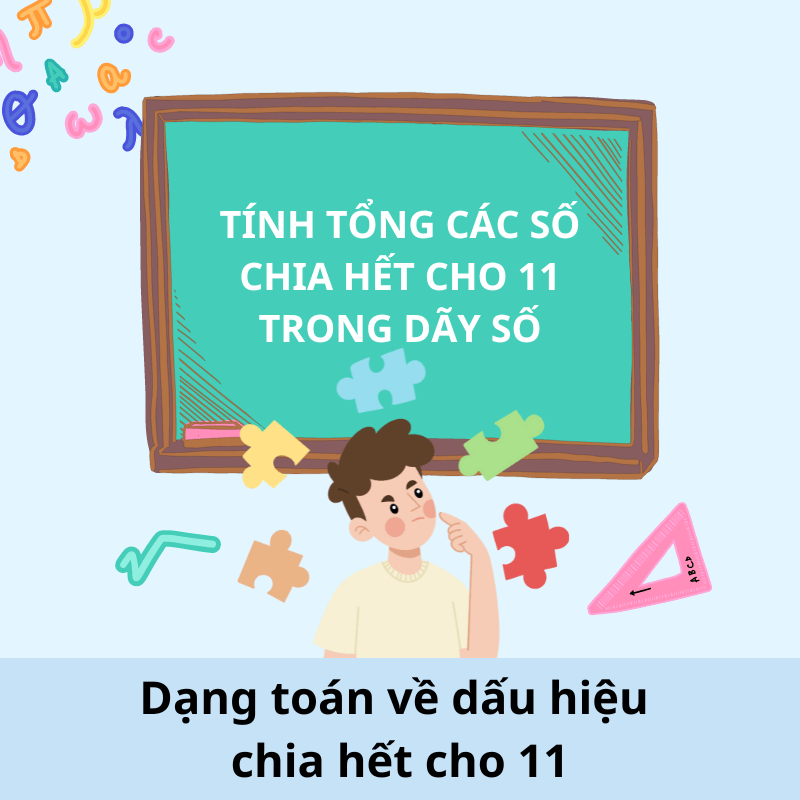 Bài tập về dấu hiệu chia hết cho 11. (Ảnh: Sưu tầm Internet)