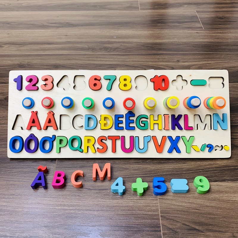 Những món đồ chơi học chữ bố mẹ nên chọn cho con. (Ảnh: Sưu tầm internet)