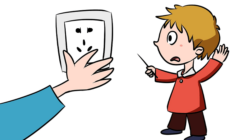 An toàn với điện: Kỹ năng sống an toàn khi ở nhà. (Ảnh: Sưu tầm Internet)