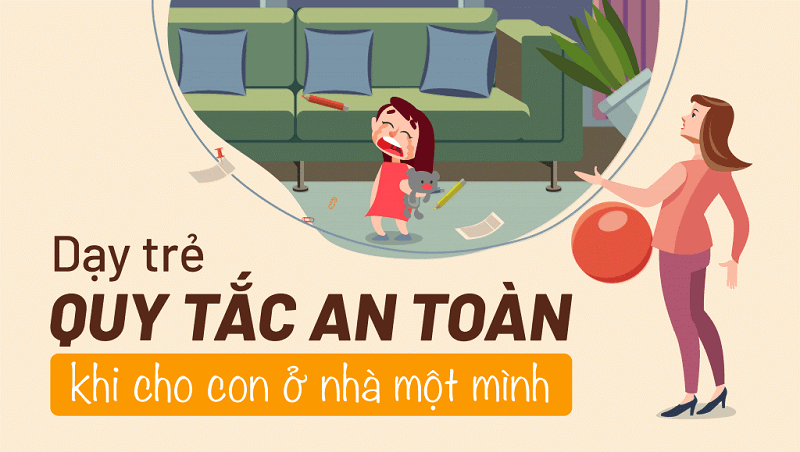 Kỹ năng sống ở nhà một mình: Không tự ý ra khỏi nhà. (Ảnh: Sưu tầm Internet)