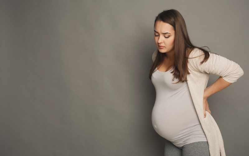 Mẹ mang thai 23 tuần đau xương mu quá mức nên đi khám sớm. (Ảnh: Sưu tầm Internet)