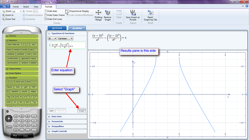 Học toán qua Microsoft Mathematics. (Ảnh: Sưu tầm Internet)