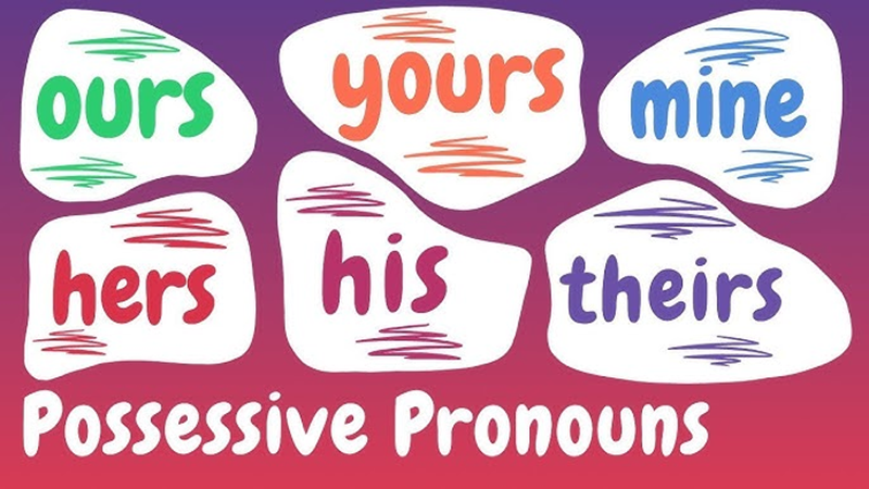 A possessive pronoun must always act independently and cannot modify a noun the way possessive determiners do. (Image: Internet)