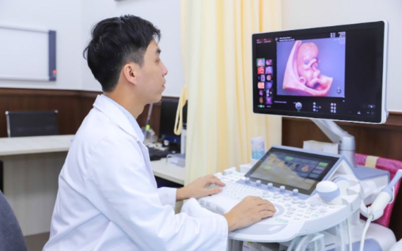 Siêu âm màu (Ảnh: Sưu tầm Internet)