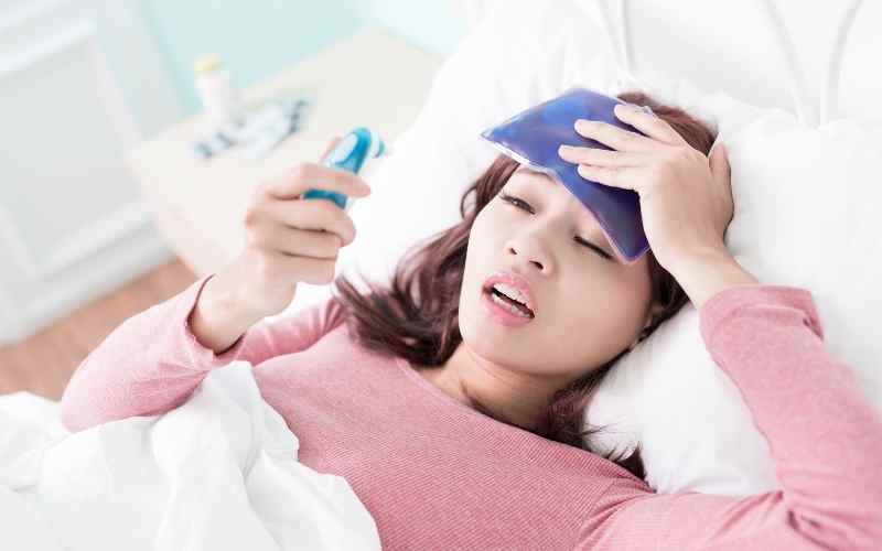 Lưu lượng máu tăng khiến thân nhiệt bà bầu cao hơn bình thường. (Ảnh: Sưu tầm Internet)