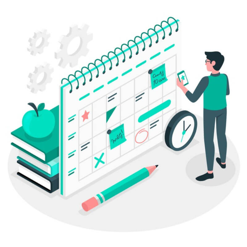 Lên thời gian biểu dành riêng cho gia đình. (Ảnh: Sưu tầm Internet)