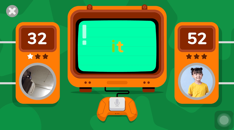 Tính năng thi đấu phát âm tiếng Anh của Monkey Speak. (Ảnh: Monkey)