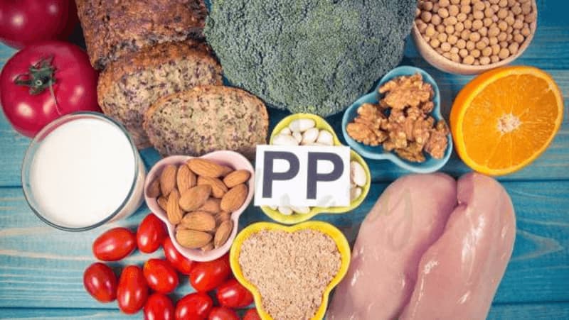 Vitamin PP có chứa trong các thực phẩm tự nhiên. (Ảnh: Sưu tầm Internet)