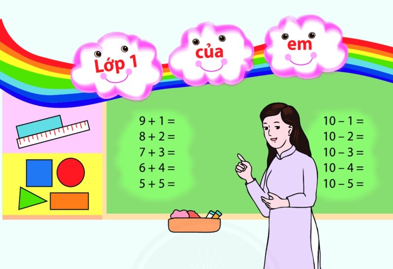 Học toán với sách trên trời sáng tạo có hiệu quả không? (Nguồn ảnh: Sưu tầm internet)