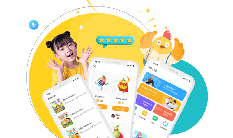 Edupia Kid - Trò chơi tiếng Anh lớp 5. (Ảnh: Sưu tầm Internet)