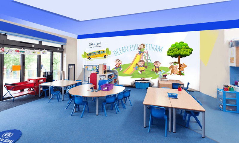 Trung tâm ngoại ngữ Quốc Tế Ocean Edu Bắc Ninh. (Ảnh: Sưu tầm Internet)