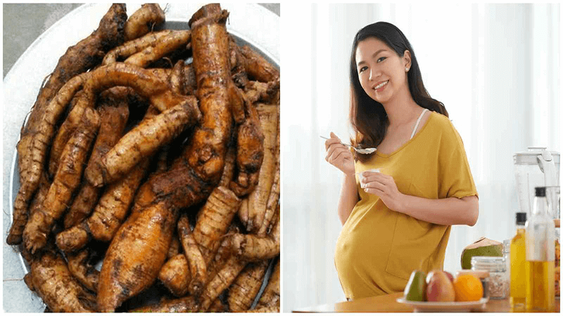 Uống củ gai có ảnh hưởng đến thai nhi hay không. (Ảnh: Sưu tầm Internet)
