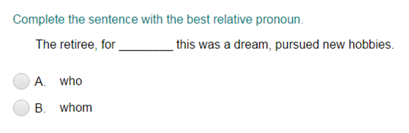 วิธีใช้ who และ whom ให้ถูกต้อง (ภาพ: อินเทอร์เน็ต)